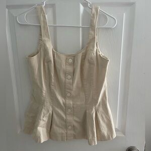Peplum Tank Top - Banana Republic
